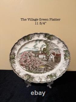 Johnsons Brothers Friendly Village England China Set 61 Pcs Dishware NO CHIPS