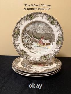 Johnsons Brothers Friendly Village England China Set 61 Pcs Dishware NO CHIPS