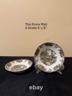 Johnsons Brothers Friendly Village England China Set 61 Pcs Dishware NO CHIPS