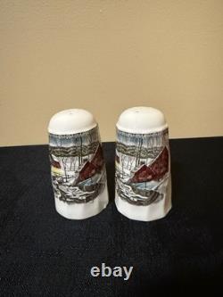 Johnsons Brothers Friendly Village England China Set 61 Pcs Dishware NO CHIPS