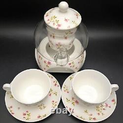 Kendal Gold Bone China Tea for Two Service Set for 2 Made in China 9 Pieces