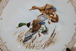 LTD Edition Set of 8 Boehm Water Bird Collection Plates/ Bone China, England