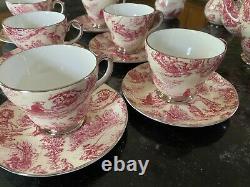 Leonardo Canziani Vintage Fine Bone China Tea Set 15 pieces Made in England