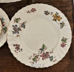 Lot of 4 MINTON China England 8 pc Place Settings, VERMONT- Plates, Cup, Saucer