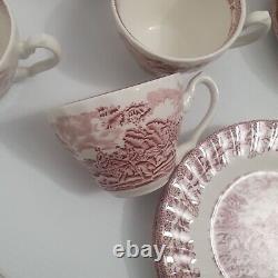 Lot of 47 pcs Churchill Staffordshire The Brook China England 8 place setting