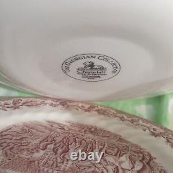 Lot of 47 pcs Churchill Staffordshire The Brook China England 8 place setting