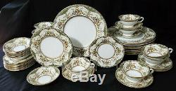 MINTON 48 pc Porcelain China CHATHAM Service for 8 Dinnerware Set England