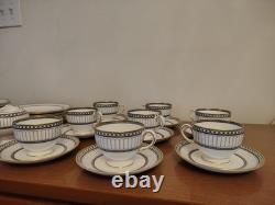 Magnificent Wedgwood Colonnade Black Pattern Service For 8. 1963- 33 pieces