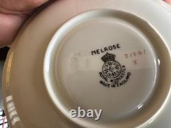 Melrose Royal Worcester Made in England porcelain dish set 15 piece