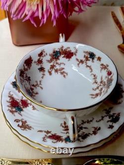 Minton Ancestral S-376 Vintage Bone China 12 Pc Dinnerware Set, England