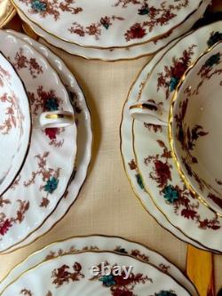 Minton Ancestral S-376 Vintage Bone China 12 Pc Dinnerware Set, England