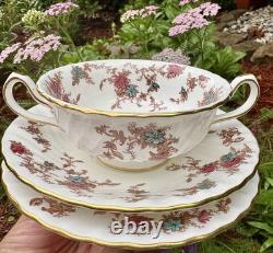 Minton Ancestral S-376 Vintage Bone China 12 Pc Dinnerware Set, England