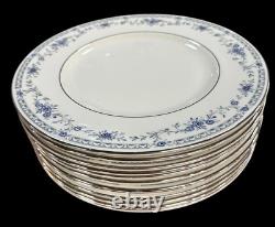 Minton Bellemeade Pattern Bone China England Dinner Plates Set Of 12