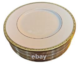 Minton Bone China England K132 Winchester Pattern 10.5 Dinner Plates Set Of 12