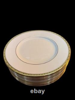 Minton Bone China England K132 Winchester Pattern 10.5 Dinner Plates Set Of 12