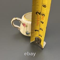 Minton Bone China MINIATURE Tea Set Rose, Pansy, & Forget-me-not Vintage England