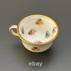 Minton Bone China MINIATURE Tea Set Rose, Pansy, & Forget-me-not Vintage England
