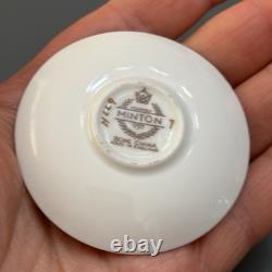 Minton Bone China MINIATURE Tea Set Rose, Pansy, & Forget-me-not Vintage England