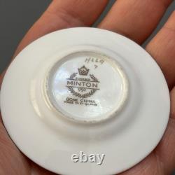 Minton Bone China MINIATURE Tea Set Rose, Pansy, & Forget-me-not Vintage England