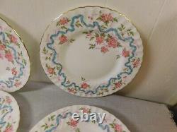 Minton Bone China Montrose Pattern England 9 in diameter Set of 4