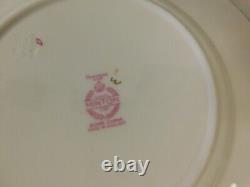 Minton Bone China Montrose Pattern England 9 in diameter Set of 4