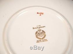 Minton Buckingham K159 Classic Dinner Set Gold Cream Bone China England