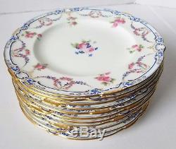 Minton China England Dinner Plate Set Of 11