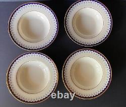 Minton Consort Rimmed Soup Bowls Set Of 4 Nice Condition