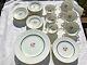 Minton Dover Pattern Set Of China Service For (6) 42 Pieces 7 Pc. Place Settings