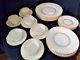 Minton Gold Cheviot Bone China England 6 Place settings of 5 (30 pieces)