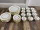 Minton Gold Laurentian Bone China Dinnerware Set 47pc England H5184