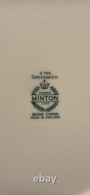 Minton Greenwich fine Bone China 24 piece set. 8 ppl setting S-705 collection