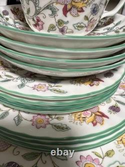 Minton Haddon Hall Bone China Dinner 5 Pieces Set For 4
