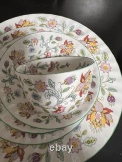 Minton Haddon Hall Bone China Dinner 5 Pieces Set For 4