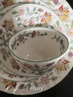 Minton Haddon Hall Bone China Dinner 5 Pieces Set For 4