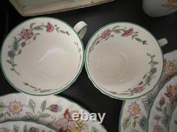 Minton Haddon Hall Bone China Dinner 5 Pieces Set For 4