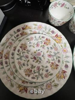 Minton Haddon Hall Bone China Dinner 5 Pieces Set For 4