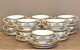 Minton Henley Bone China Cream Soup Bowl/Cup & Saucer Set(s) Set of 11 EUC