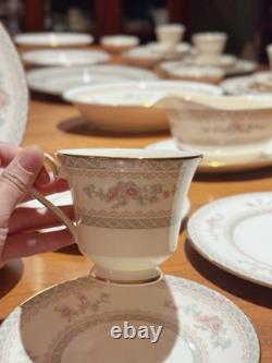 Minton Legacy Bone China 54pc 8 Place Settings + Servers, Mint, Complete Set