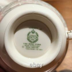 Minton Legacy Bone China 54pc 8 Place Settings + Servers, Mint, Complete Set