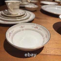 Minton Legacy Bone China 54pc 8 Place Settings + Servers, Mint, Complete Set