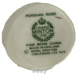 Minton Persian Rose 71 Pc Dinner Set 16 Place Settings Bone China MINT! England