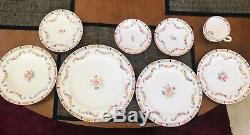 Minton Rose Bone China England A4807 69 Piece Set Includes 3 Serving Dishes