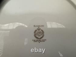 Minton Sutherland Ivory 12 pcs Dinnerware Place setting Rim Soup bowl incl Mint