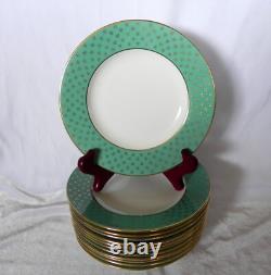 Minton TEAL TURQUOISE Bone China Bread Plates 6.25 (Set of 12) England H5174