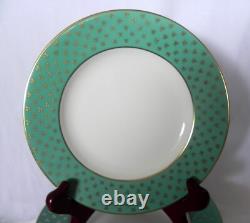 Minton TEAL TURQUOISE Bone China Bread Plates 6.25 (Set of 12) England H5174