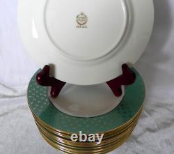 Minton TEAL TURQUOISE Bone China Bread Plates 6.25 (Set of 12) England H5174