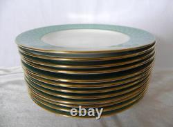 Minton TEAL TURQUOISE Bone China Bread Plates 6.25 (Set of 12) England H5174