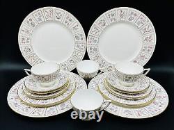 Minton Tapestry 5 Pieces Place Setting x 5 Bone China England 20 Pieces