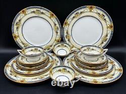 Minton Windsor 5 Piece Place Setting x 4 Bone China England 20 Pieces